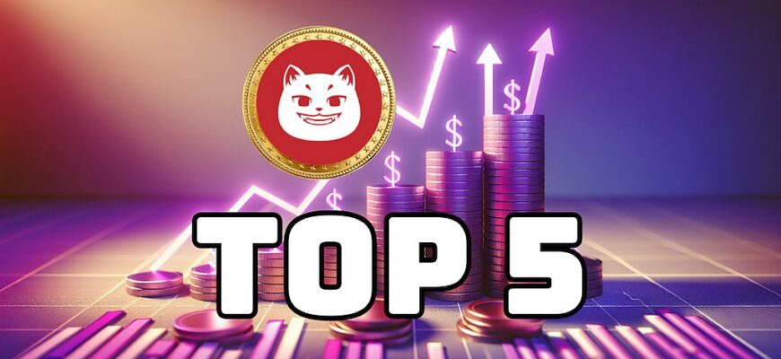 Топ-5 криптовалют с низкой капитализацией для покупки в феврале