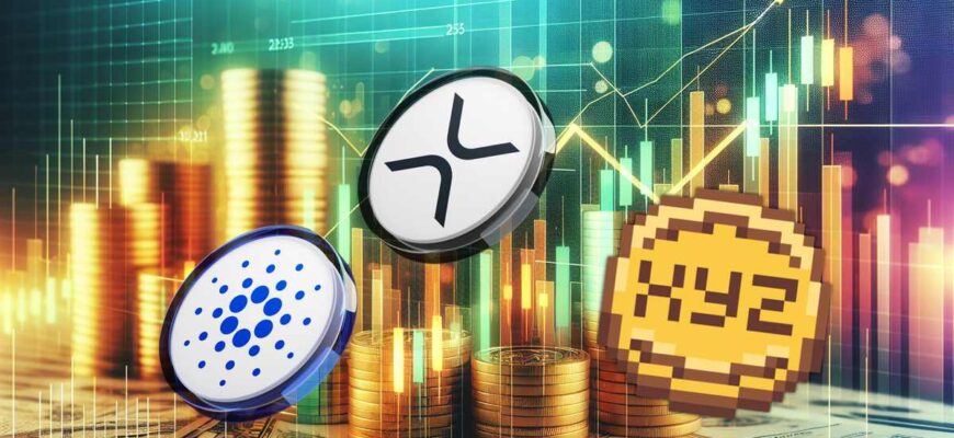 XRP и Cardano бьют рекорды, а пресейл XYZVerse набирает обороты